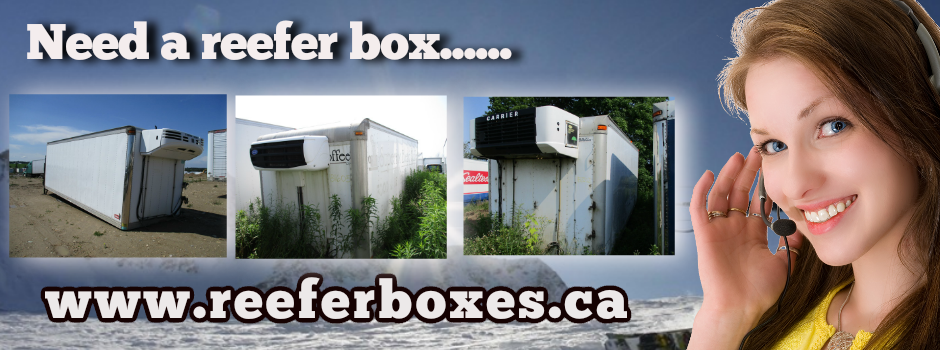Refrigerated reefer box sales Toronto Ontario
