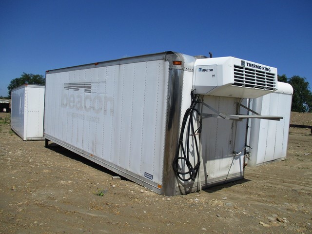 24 ft. ThermoKing RDII SR reefer on Commercial Babcock refrigerated aluminum truck body 